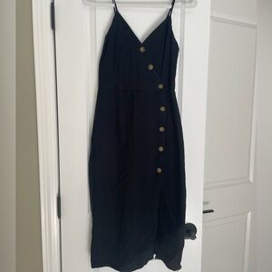 chinese dress ladies Ramona Modal Maxi Dress with Hardware / Black | Meshki